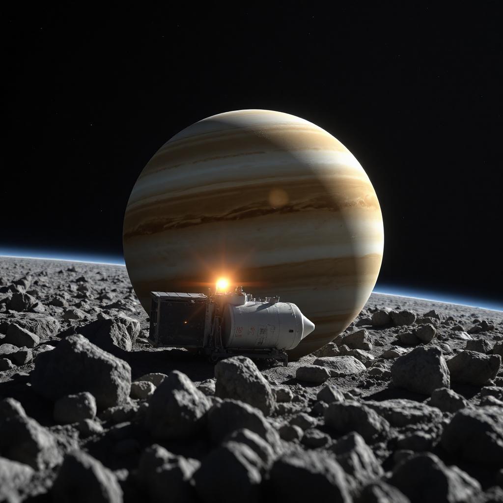 Jupiter's moon clipper mission by NASA