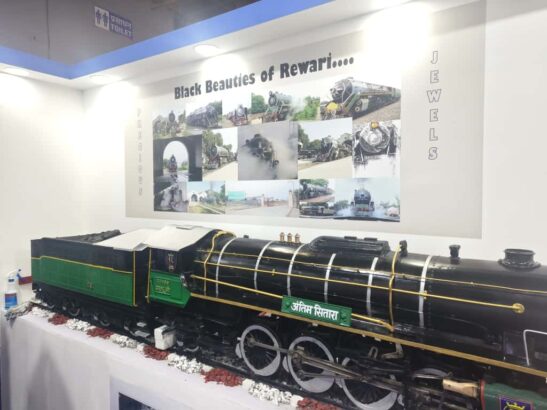 Glimpse of the stall of Northern Railways