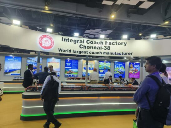 Stall of Indian Coach Factory, ICF